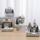 thumbnail image 4 of Christmas Scene Village Town Winter Snow Village LED Light Decoration Gift Holiday Desktop Decoration B, 4 of 5
