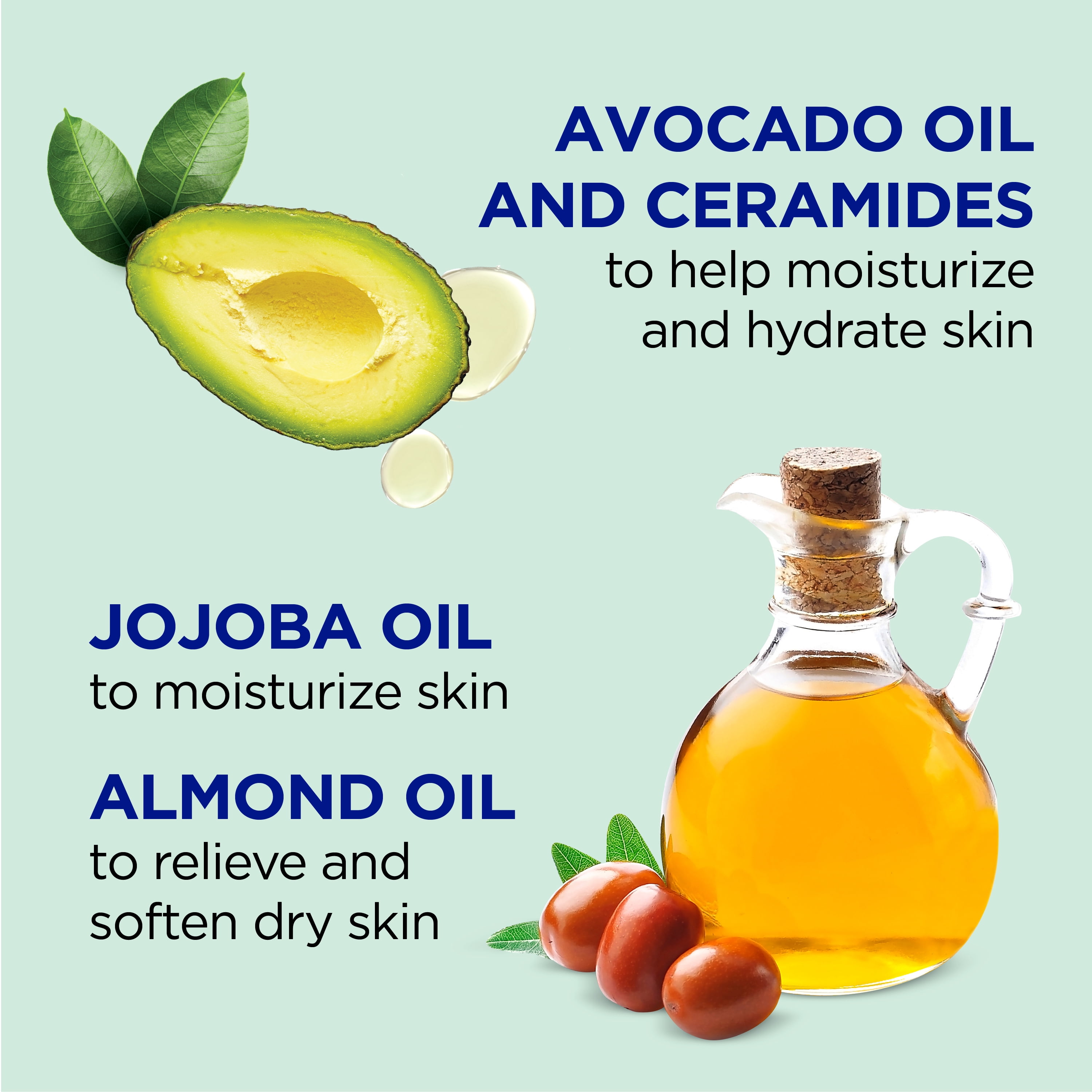 Dr Teal's Moisturizing Bath & Body Oil, Glow & Hydrate with Ceramides and Avocado Oil, 8.8 fl oz