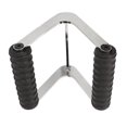 thumbnail image 4 of V Shaped Handle, Pull Down Machine Attachment Ergonomic Chrome Plated  V Shape Rotating Bar Portable Facilitating Strength Control  for Gym, 4 of 7