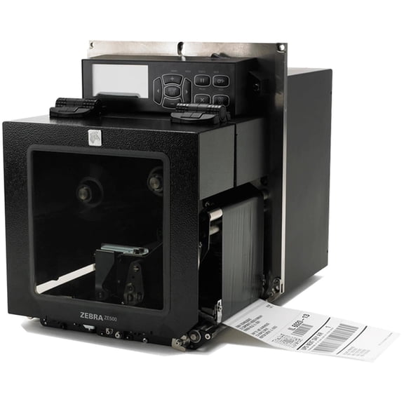 Restored Zebra ZE500-4 Print Engine Label Printer ZE50043-R010000Z 300 DPI – Industrial Thermal Barcode & Label Printing (Refurbished)