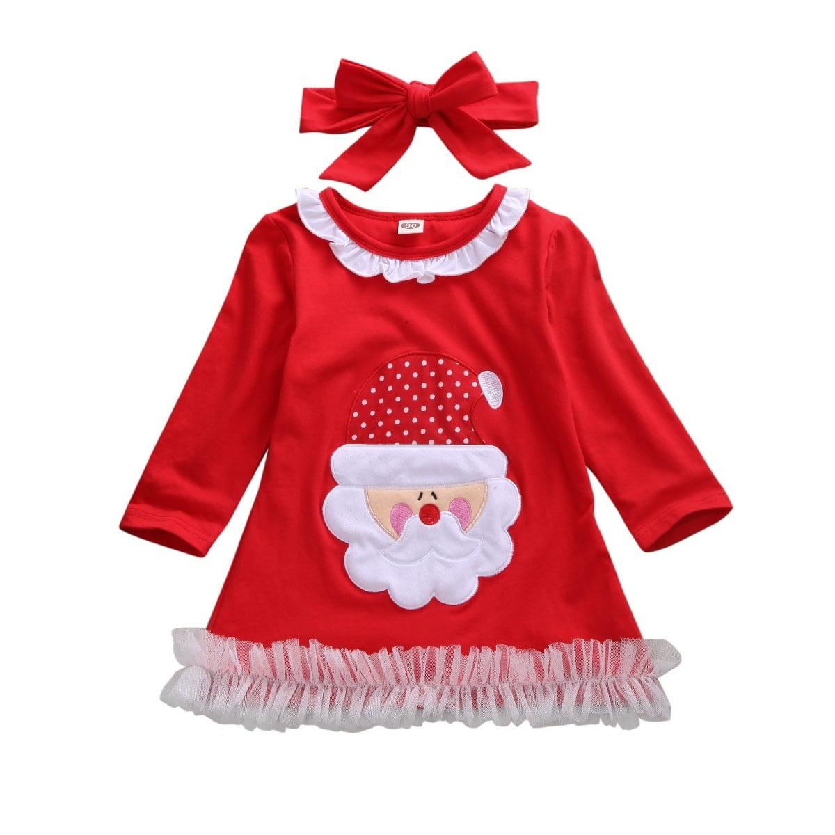 santa claus outfit baby girl