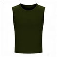 thumbnail image 5 of Ultrave Girls Athletic Tank Tops Twist Knot Side Cut Out Crop Tops Workout Loose Sleeveless T-Shirts for 4-15Y, 5 of 6