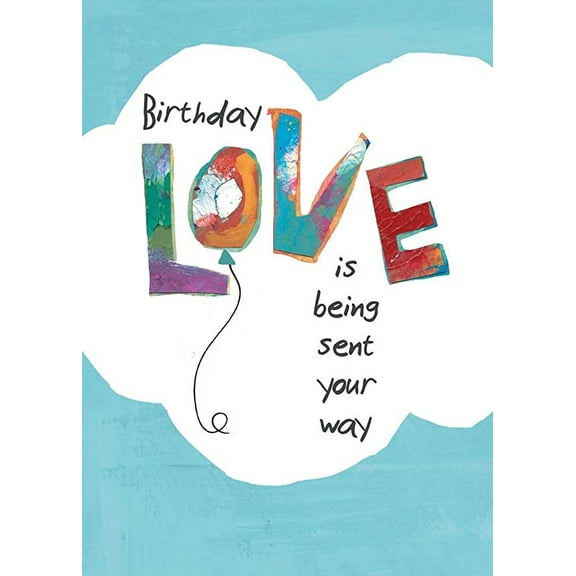 Funny Birthday Greeting Card (5" x 7") by Art from the Heart | 3 Pack   3 Envelopes (Birthday Love)