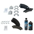 thumbnail image 3 of TRQ Ceramic Brake Pad Kit Front & Rear Kit w/Chemicals BFA15117, 3 of 4