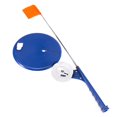 thumbnail image 2 of Wosthever Kit de pesca en hielo de invierno Bandera de pesca en hielo fácil de usar Placa de base redonda Aparejos de pesca portátiles ligeros con freno Pescar Wosthever OD006644-00, 2 of 6