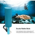 thumbnail image 2 of Scuba Rattle Stick, Aluminum Alloy Underwater Shaker with Clip, Scuba Diving Rattle Stick, Scuba Safety Rattle, Noise Maker Signal Bell Diving Stick Underwater Communication Device for Diving Scuba, 2 of 8