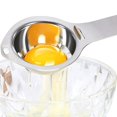 thumbnail image 4 of Separador De Huevos Filtro De Yema De Huevo De Acero Inoxidable Ligero Con Mango Largo Divisor De Huevo Seguro De Grado Alimenticio Tamiz De Huevo Para Hornear En La Cocina Yuarrent HA021474-00, 4 of 7