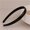 Black, variant on Black Headbands for Women & Girls - Elegant Satin Hair Accessory with Non-Slip Design, Cute Headpiece for Wedding Party Daily Use
