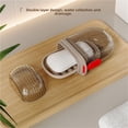 thumbnail image 4 of Jabonera de viaje portátil a prueba de fugas con tapa for baños, duchas, gimnasios y más, 4 of 7