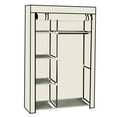 thumbnail image 3 of Tcbosik 64" Portable Closet, Dustproof Cloth Wardrobe, Storage Rack Garment Shelf Organizer, 3 of 5