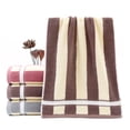 thumbnail image 4 of Juego de 2 toallas de mano Laklulu, toalla suave absorbente de algodón para baño, deportes, viajes, fitness, yoga, 35 x 75 cm, 4 of 5