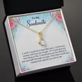 thumbnail image 4 of To My Soulmate I Wish I Could Turn Back Alluring Ribbon Necklace Message Card, 4 of 7