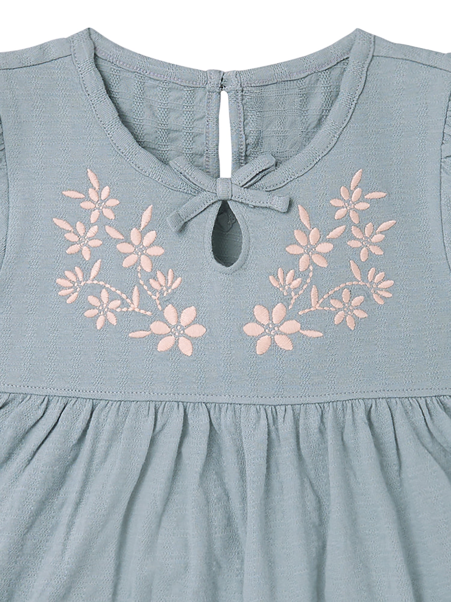 Modern Moments by Gerber Toddler Girl Puff Sleeve Outfit Set, 2-Piece, Sizes 12 Months - 5T