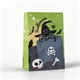 thumbnail image 2 of Halloween Kraft Paper Treat Bags, 8 Assorted Witch Ghost Pumpkin Skull Designs 13x22cm Ki-ds Trick or Treat Candy Goodie Bags for Halloween Party Decor & Party Favors, 2 of 6