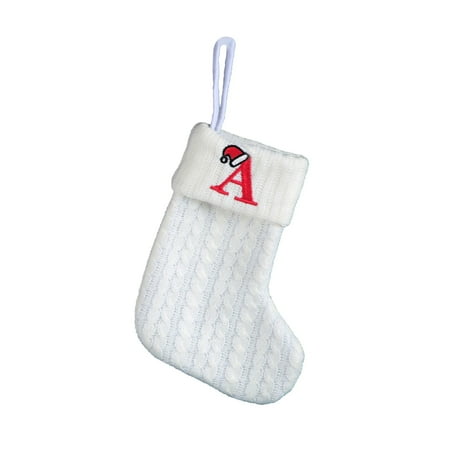 

Decorative Knitted Socks Socks Embroidery Letters Children s Candy Bag White Christmas Socks Bag Chandelier Ornament Christmas Decorations Ooh Lamp Beads Gemstones Ceramic Christmas Wreath with Lights