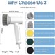 thumbnail image 4 of Cordless Electric Spin Scrubber Brush- Portable Shower Wand Scrubber Rechargeable Bathroom Scrub For Cleaning Carpet Toilet Floor Window Dish - Power, 4 of 5