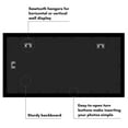 thumbnail image 4 of Americanflat 12x24 Picture Frame with Polished Plexiglass Wide Photo Frames Made Vertical Horizontal - Black, 4 of 8
