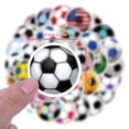 thumbnail image 2 of Decorr 60PCS Soccer Ball Stickers, 1.9" Waterproof Soccer Themed Doodle Stickers, Vinyl Soccer Stickers for Water Bottles, Laptop, Luggage & Car Decor, 2 of 7