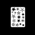 thumbnail image 1 of Juego de Reglas de Plantilla de Dibujo con los Dedos | Diseño hueco para dibujo artístico creativo | Plástico seguro y duradero | Estimula la imaginación y las habilidades motoras finas | Juego de, 1 of 1