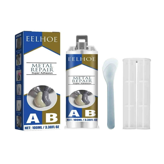 Metal Casting Glue For Filling Cracks, Cracks, Leakage Stopping, Quick Drying, High Temperature Welding Metal Repair Agent，100ml, Usupdd 2025 Metal Casting Glue For Filling