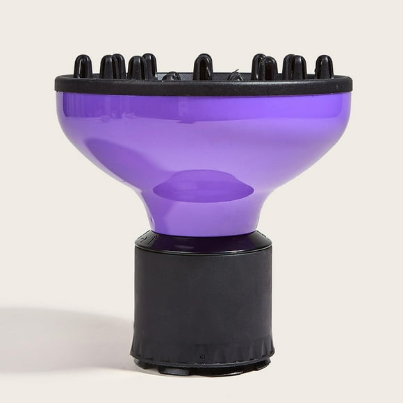 Accesorio difusor pa de pelo con alta intensidad de aire, puede ayud tu Púrpura Colcomx Cubierta de silicona para difusor de cabello