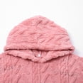 thumbnail image 6 of Hoodies for Women Hoodie 2024 Winter Solid Fuzzy Lined Long Sleeve Hoodies Flannel Thermal Pullover Tops With Pockets Hemlock, 6 of 6
