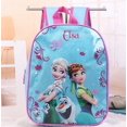thumbnail image 1 of Disney-mochilas escolares de frozen para niños y niñas, morral escolar con dibujos animados de princesa Elsa, Coche qym unisex, 1 of 2