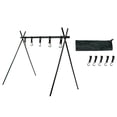 thumbnail image 3 of Almencla Camping Storage Shelf Black Folding Storage Shelf for Camping Kitchen, 3 of 8