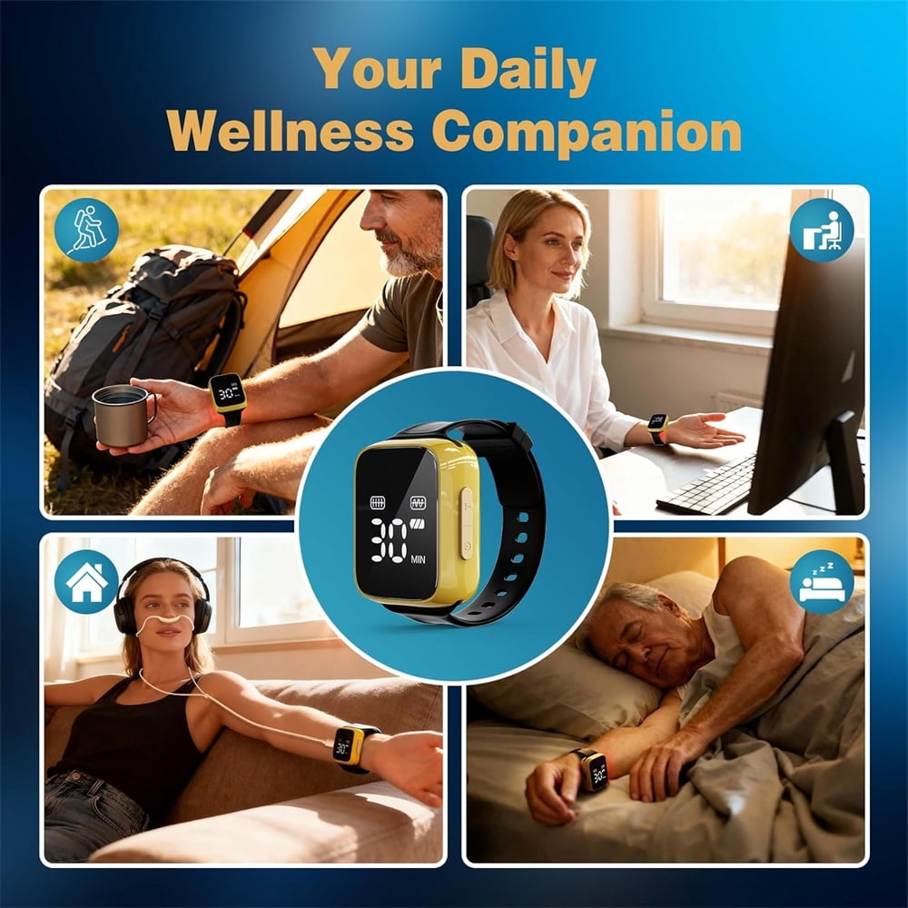 iKeener Portable Red Light Therapy Device - 650nm for Circulatory Wellness & Acupoint Balance