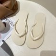 thumbnail image 1 of Chanclas de tacón plano de verano para mujer, chanclas de moda para exteriores, playa, antideslizantes, lindas sandalias para estudiantes, 1 of 6