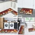 thumbnail image 6 of Christmas Kitchen Rug Sets 2 Piece Colorful Balls Pine Trees Snowflake Kitchen Runner Non Slip Rugs for Kitchen Floorfor Bath Cooking (47x17+30x17 Inches), 6 of 7