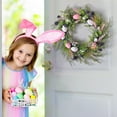 thumbnail image 4 of Fiudx Ofertas de la semana Coronas de Pascua Decoraciones de Pascua Coronas de Pascua para colgar en la puerta, 4 of 7