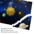 thumbnail image 2 of Rateoe Solar System Pattern Wooden Picture Puzzle ,1000 Piece Jigsaw Puzzle ,Family Fun Puzzle, Home Décor Puzzle, Gift Puzzle(Horizontal style), 2 of 9