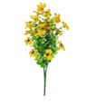 thumbnail image 1 of 10 unidades de flores artificiales de simulación de plástico PU, flores de seda de comercio exterior transfronterizas, flores para decoración del hogar y bodas, 1 of 4
