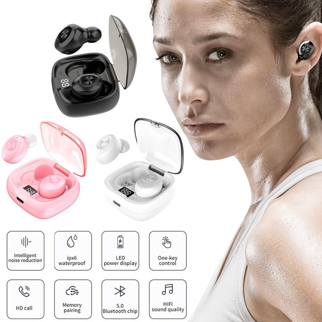¡Precios Reducidos!, Auriculares inalámbricos Bluetooth 5.0 TWS, auriculares estéreo intrauditivos Akmoler