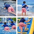 thumbnail image 6 of INGEAR Little Boys Quick Dry Beach Board Shorts Kids Swim Trunks UPF 50+ Swimsuit with Pockets, 6 of 6
