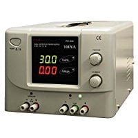 DC Power Supply, Two Outputs, 0-30V, 0-3A/5V Fixed @3A