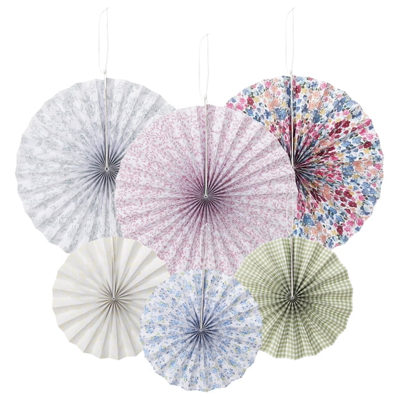 Way to Celebrate 6PK Floral Honeycombs