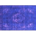 thumbnail image 1 of Ahgly Company Indoor Rectangle Persian Purple Bohemian Area Rugs, 2' x 3', 1 of 4
