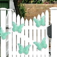 thumbnail image 6 of AURIGATE Butterfly Wall Decor, 3D Iron Hanging Butterfly Art Sculpture for Home Living Room Patio Garden Decor, 6 of 7
