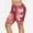 Red, variant on OKBOP Gym Shorts Women Black Slim-Leg Activewear Floral Biker Shorts Active Fit Workout Bottoms