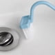 thumbnail image 5 of Cepillo de limpieza de inodoro para niños Cepillo de baño pequeño en forma de V en forma de S Mango curvo Cepillo sanitario Cepillo de plástico para baño, 5 of 6