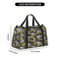 thumbnail image 3 of Disketp White Retro Off-Road Vehicle Bolsa de Viaje Tipo Duffle, Bolso de Mano para Fin de Semana para Mujer, Bolsa de Gimnasio Ligera para Hombre, Esencial para Viajes, 3 of 7