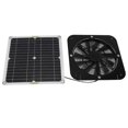thumbnail image 2 of 2026 13.5 Solar Panel Fan 100W for Greenhouse Chicken Coop Kennel - Efficient Cooling, 2 of 5