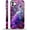 Beautiful purple peacock, variant on Compatible with iPhone 16 Case, Coloured Elephant 16 2 in 1 Silicone Mixed Hard Pc Case, Durable Shock-Proof Protection Pattern Design