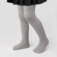 thumbnail image 2 of Skibeaut Baby Girls Boys Tights Cable Knit Girls Cotton Leggings Kids Thick Warm Pantyhonse Newborn Stockings 4 Pack for 6 Months-6 Years, 2 of 6