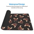 thumbnail image 3 of Naloa Bulldog with Sunglasses Gaming Mouse Pad Large Mouse Mat Long Extended Desk Pad Non-Slip Rubber Mice Pads Stitched Edges Thin Pad (16x29.5 Inch), 3 of 8