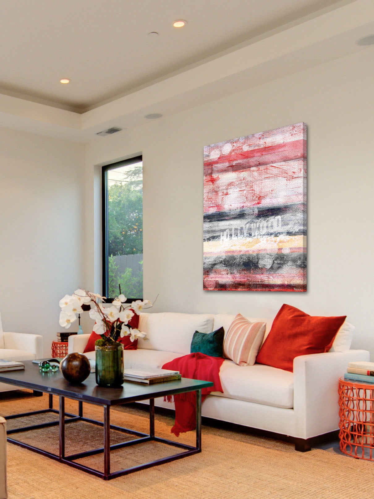 Parvez Taj "Hollywood Colors" Print on Canvas
