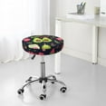 thumbnail image 7 of Honeii Avocado Love Bar Stool Covers – Perfect Fit for 12" to 14" Round Stools, Crease-Resistant, Stretchy, Washable & Dustproof Seat Slipcovers-12 inch, 7 of 7
