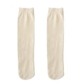thumbnail image 2 of Cheers Knee High Socks Breathable High Elasticity Solid Color Above Knee Length Casual Boot Socks for Daily Wear, 2 of 2